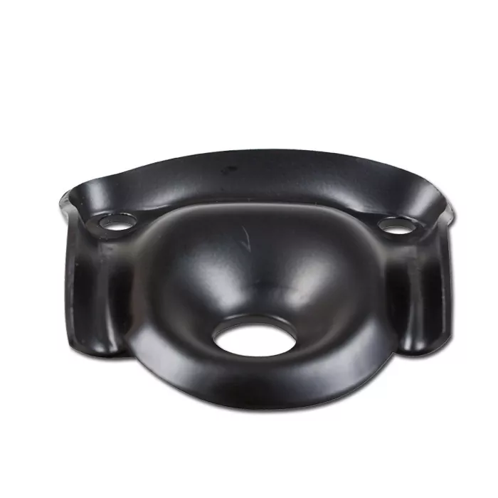 Led-scheinwerfer 7","hd-style", Mattschwarz, 10 Led S, Refl. Schw., Befest. Unten M12, E-gepr.