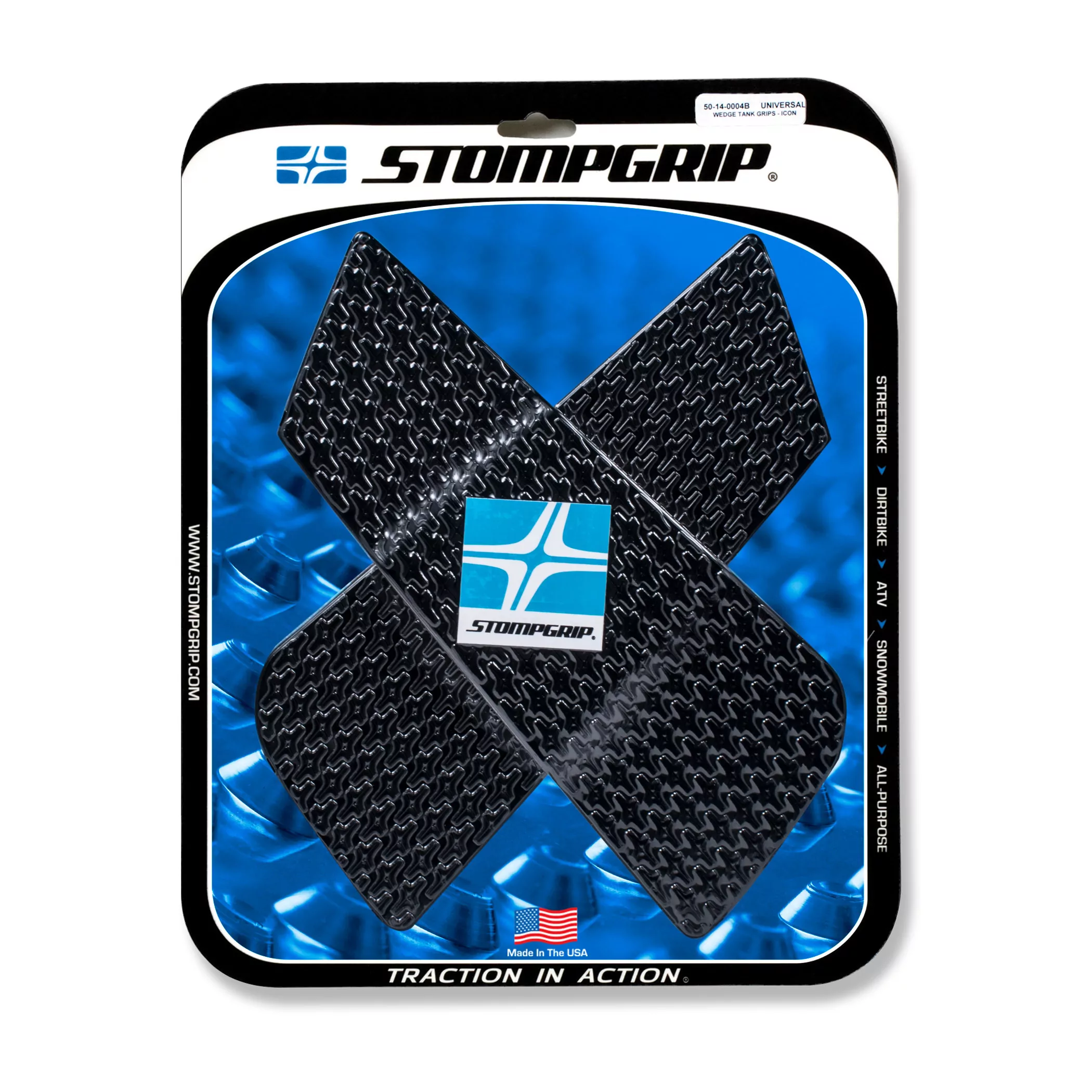 Stompgrip Traction Pad Icon für Ducati ST4 / S / ABS 99-05 Schwarz
