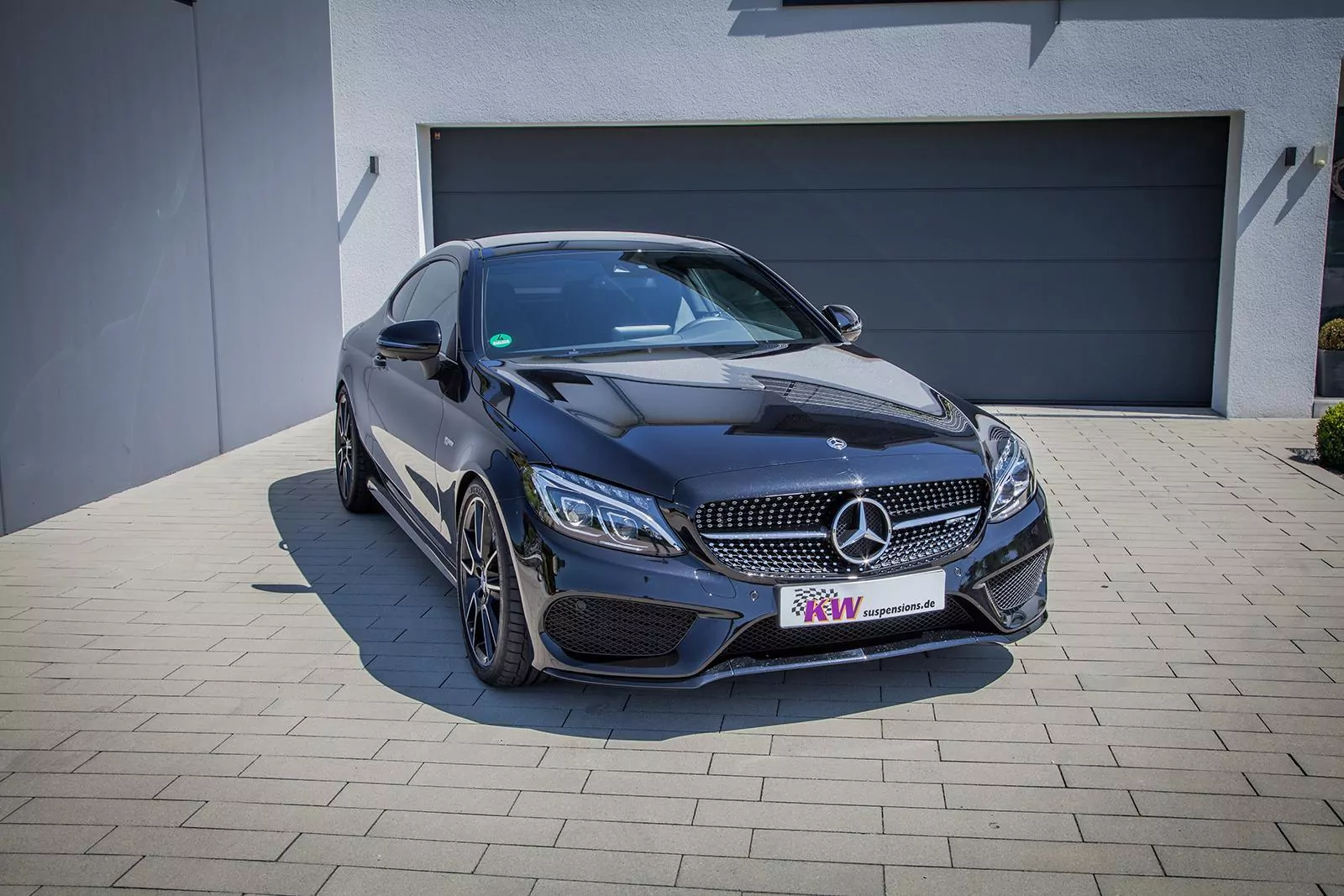 KW Gewindefahrwerk V3 inox (inkl. Stilllegung f. elektr. Dämpfer) MERCEDES-BENZ C-KLASSE Coupe (C205) 204, 204 AMG Allrad 10/2015-