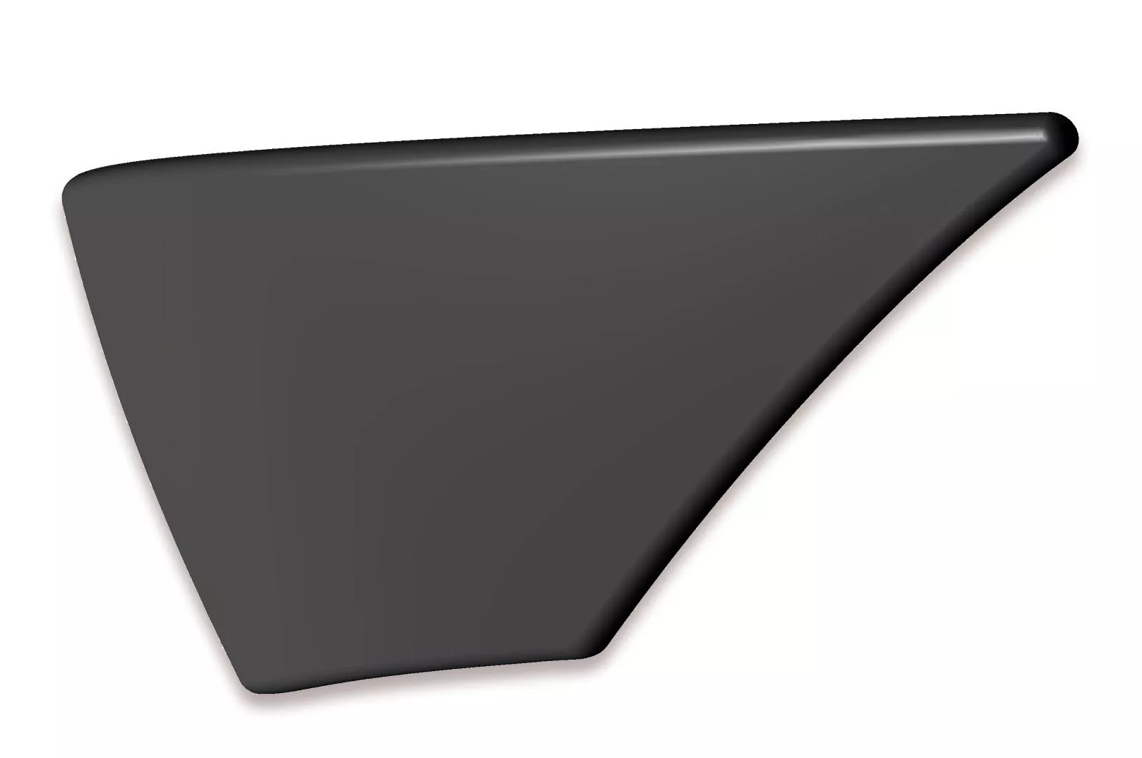 Heckansatz für VW Golf 7 GTI, GTD, R, R-Line Lackierfreundlich (schwarz matt)