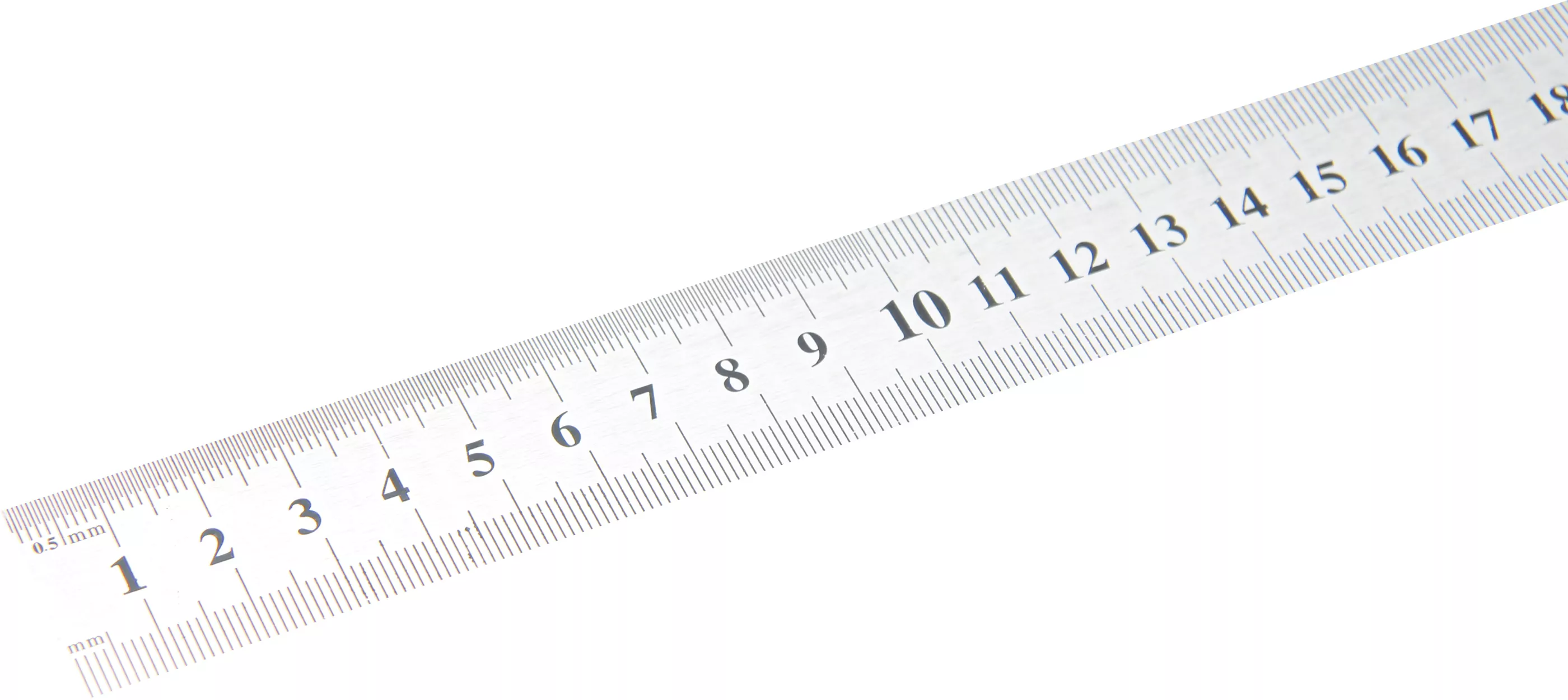 Stahl-Maßstab | biegsam | Edelstahl | rostfrei | 1 m