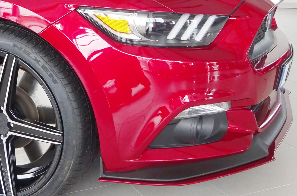 Rieger Spoilerschwert für Ford Mustang 6 (LAE) | Coupé 11.14-07.17 (bis Facelift) für orig. GT-Frontschürze