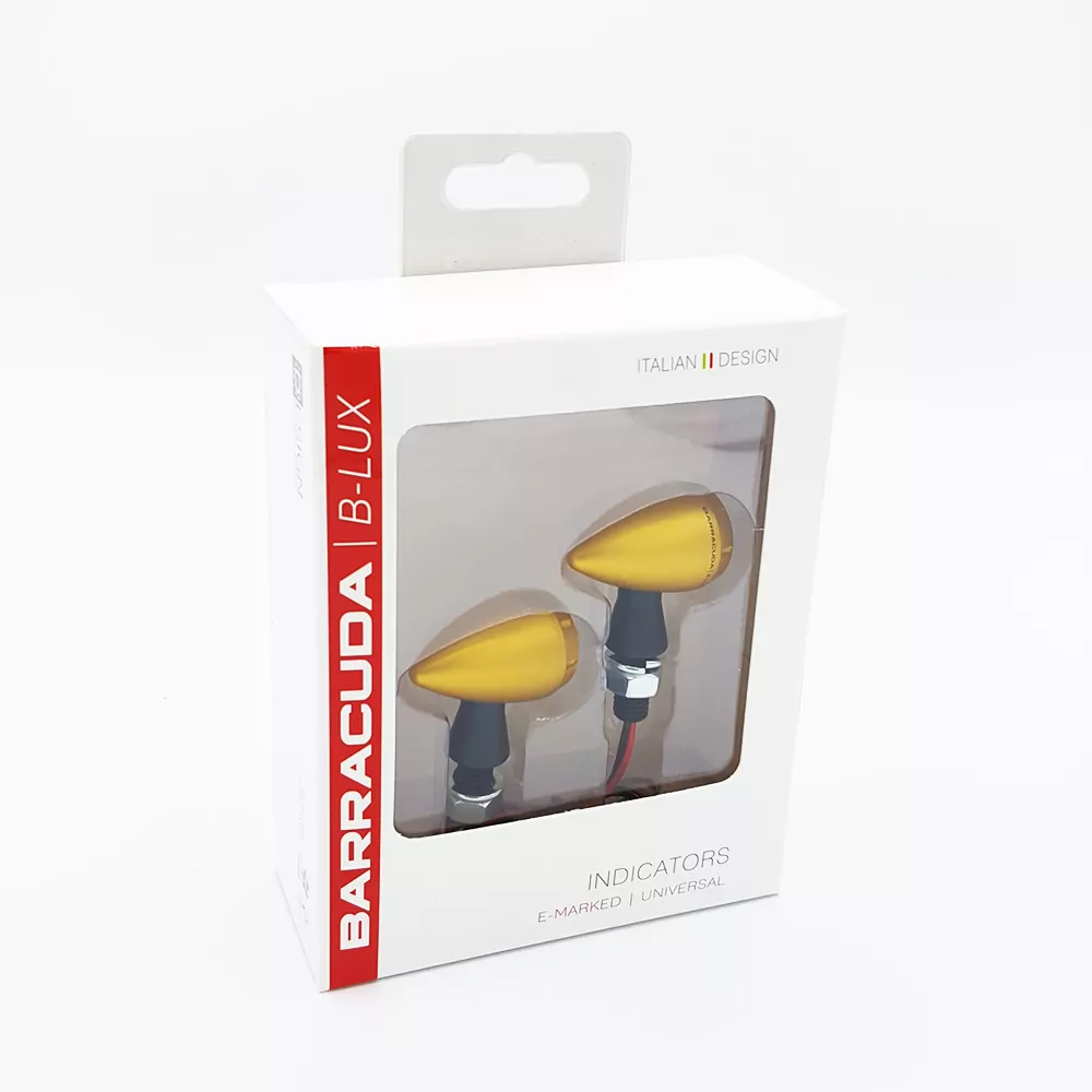 Barracuda Blinker S-LED B-LUX gold