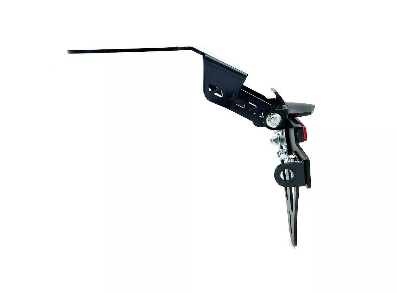 alpha Technik Kennzeichenhalter für Yamaha YZF-R3 / YZF-R3A / MT-03 / MTN320-A Modelljahr 2015-