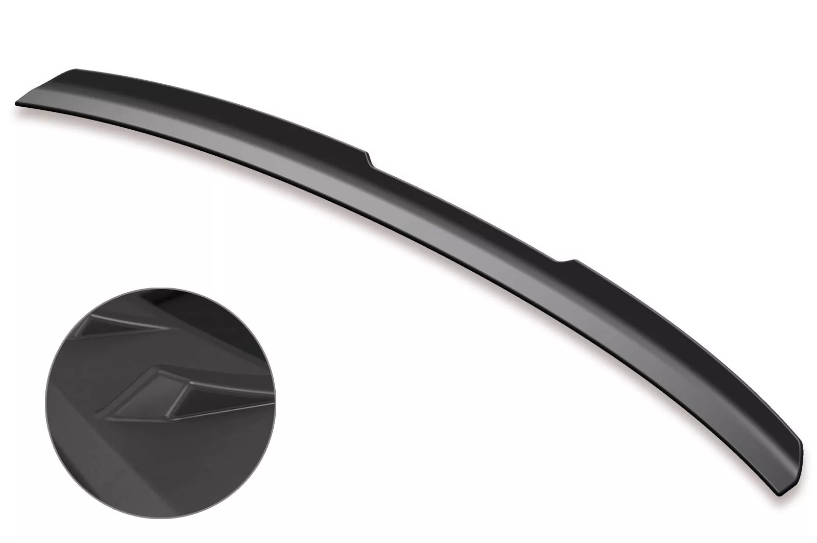 Heckflügel mit ABE für VW ID.3 Lackierfreundlich (schwarz matt)