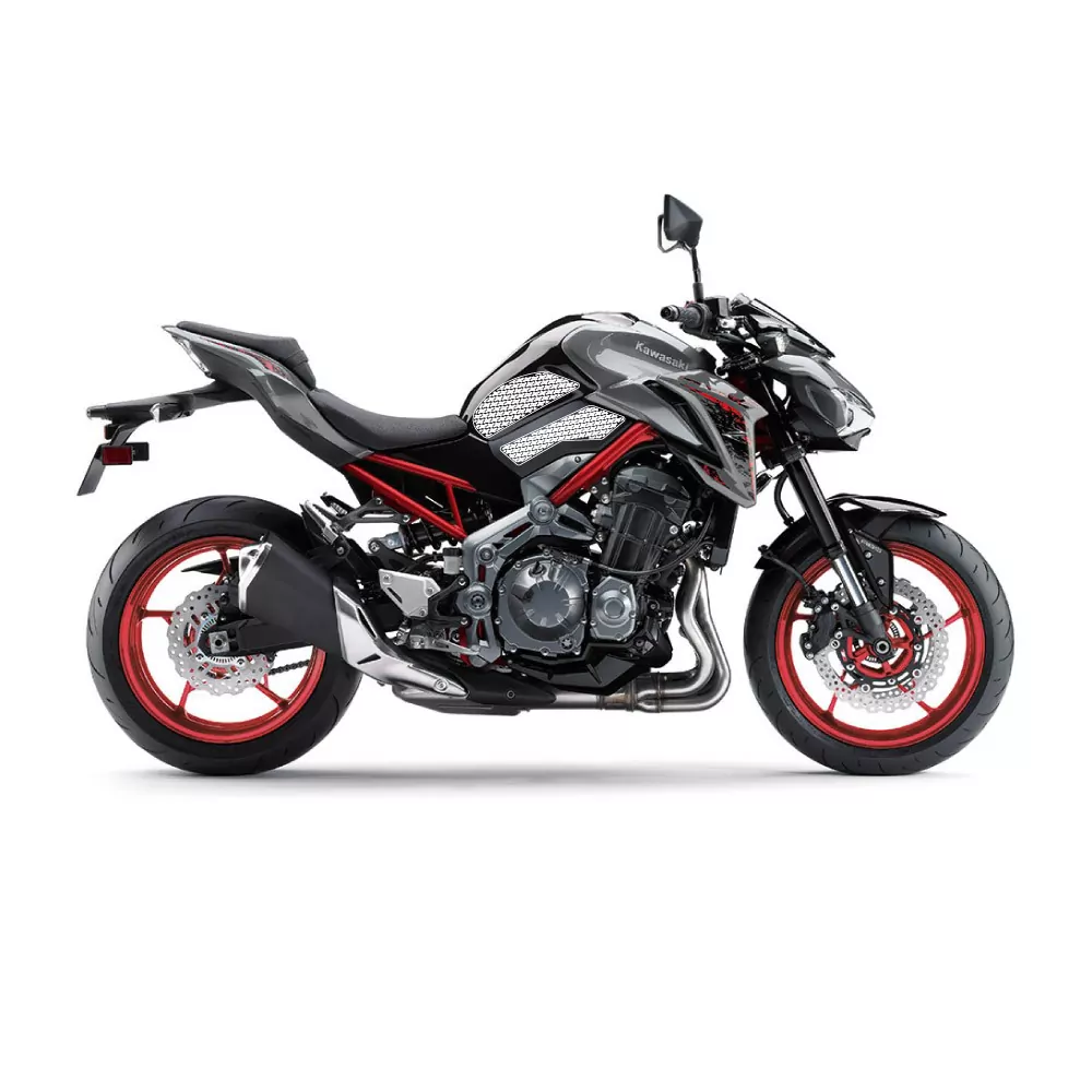 Stompgrip Traction Pad Icon für Kawasaki Z900 17-22 Hybrid