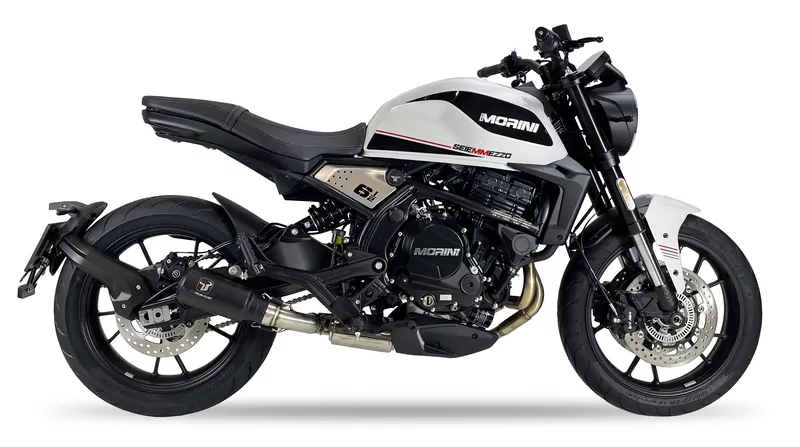 IXRACE MK2 Endschalldämpfer, Moto Morini X CAPE 650/SEIEMMEZZO, 22- E-geprüft