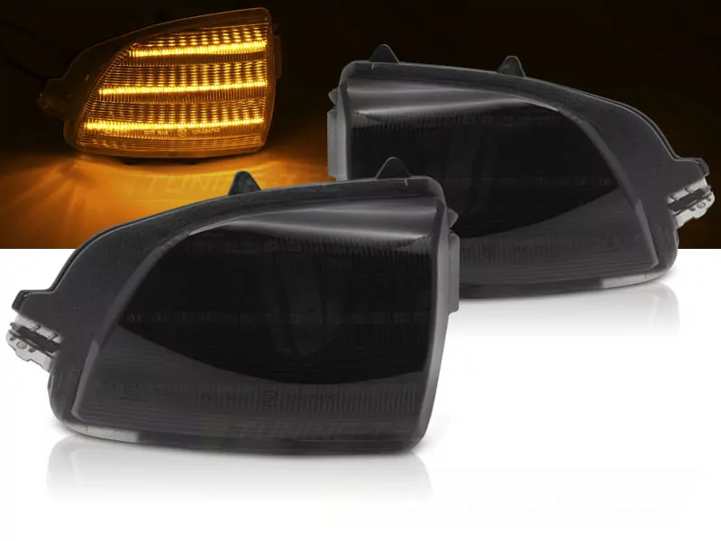 Indicator In The Mirror Smoke Led Fits Volvo Xc70 Xc90 06-14