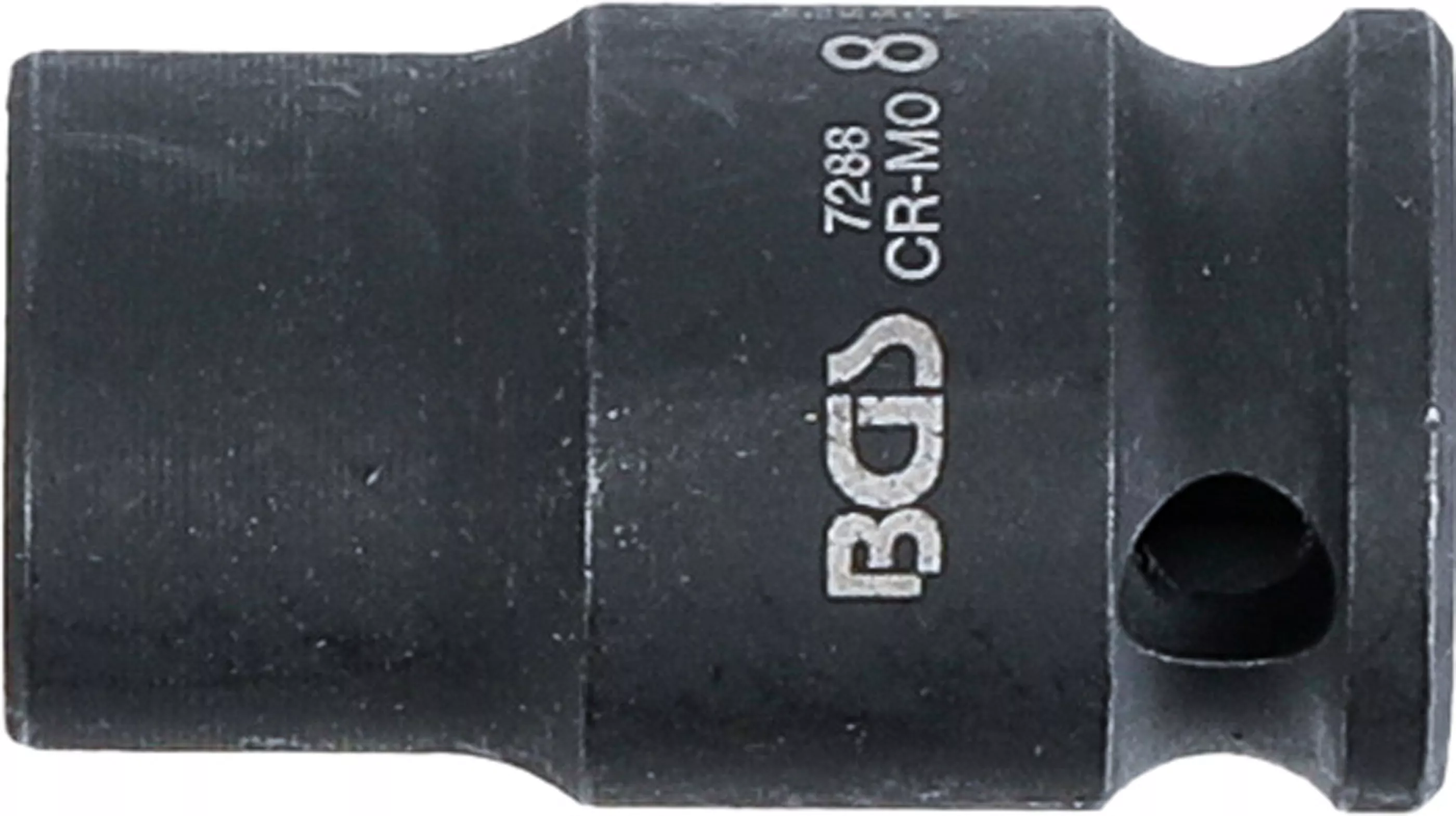 Kraft-Steckschlüssel-Einsatz Sechskant | Antrieb Innenvierkant 6,3 mm (1/4") | SW 8 mm