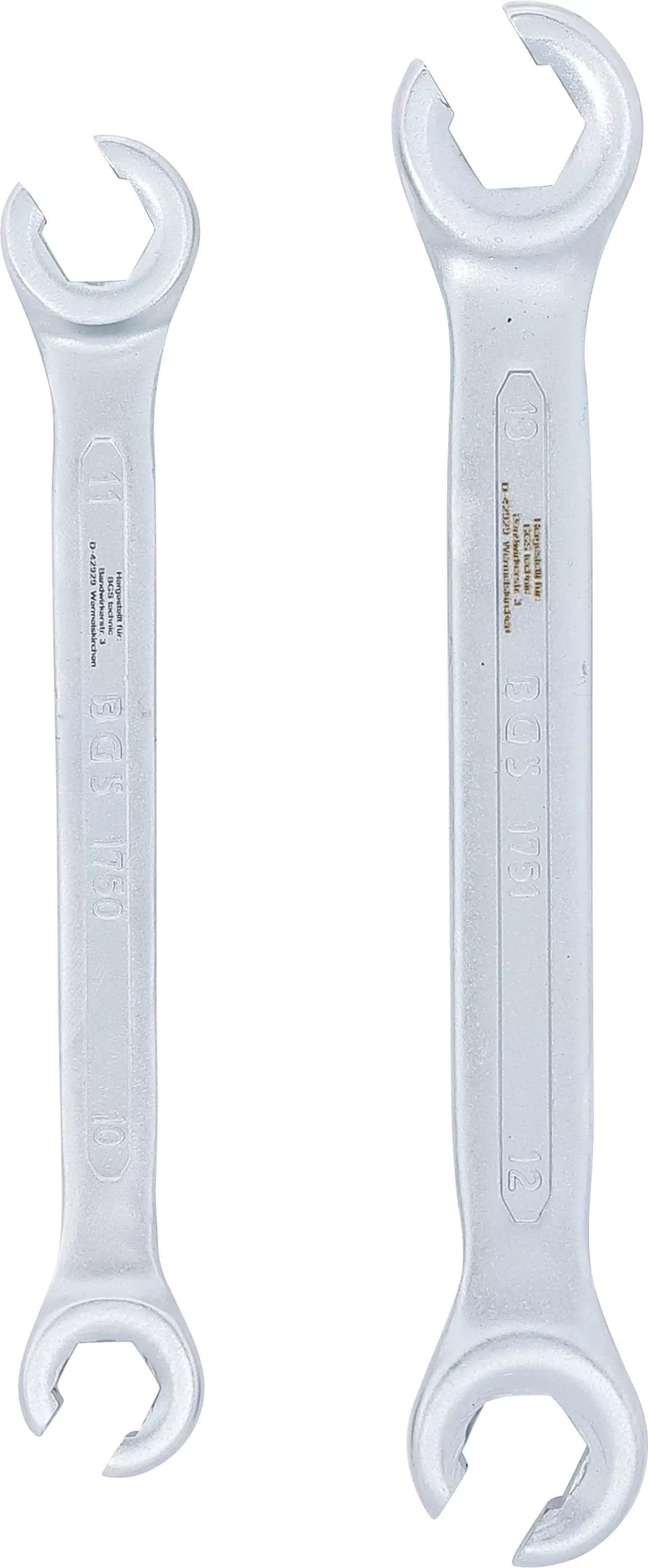 Offener Doppel-Ringschlüssel-Satz | SW 10 x 11 / 12 x 13 mm | 2-tlg.