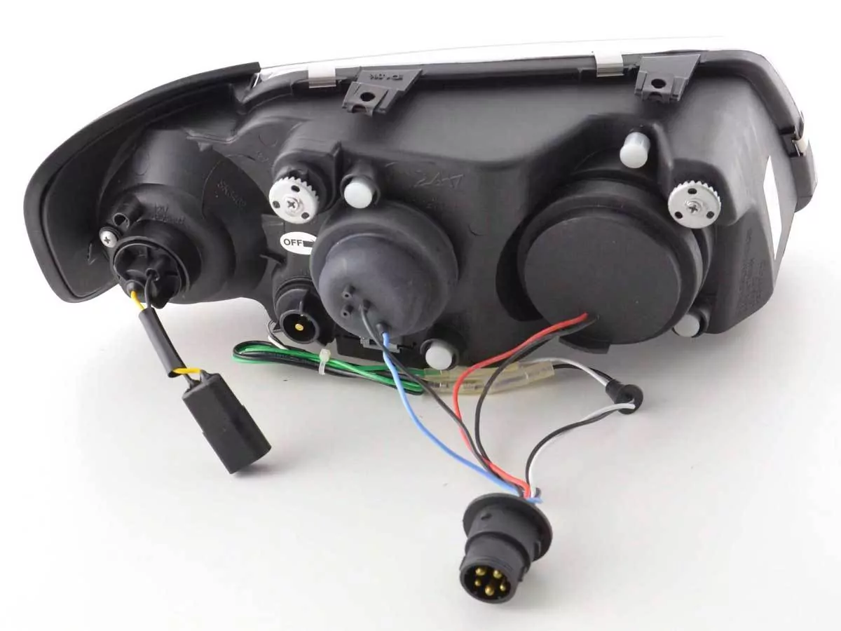 Scheinwerfer Set Daylight LED TFL-Optik Audi A3 Typ 8L Bj. 96-00 chrom