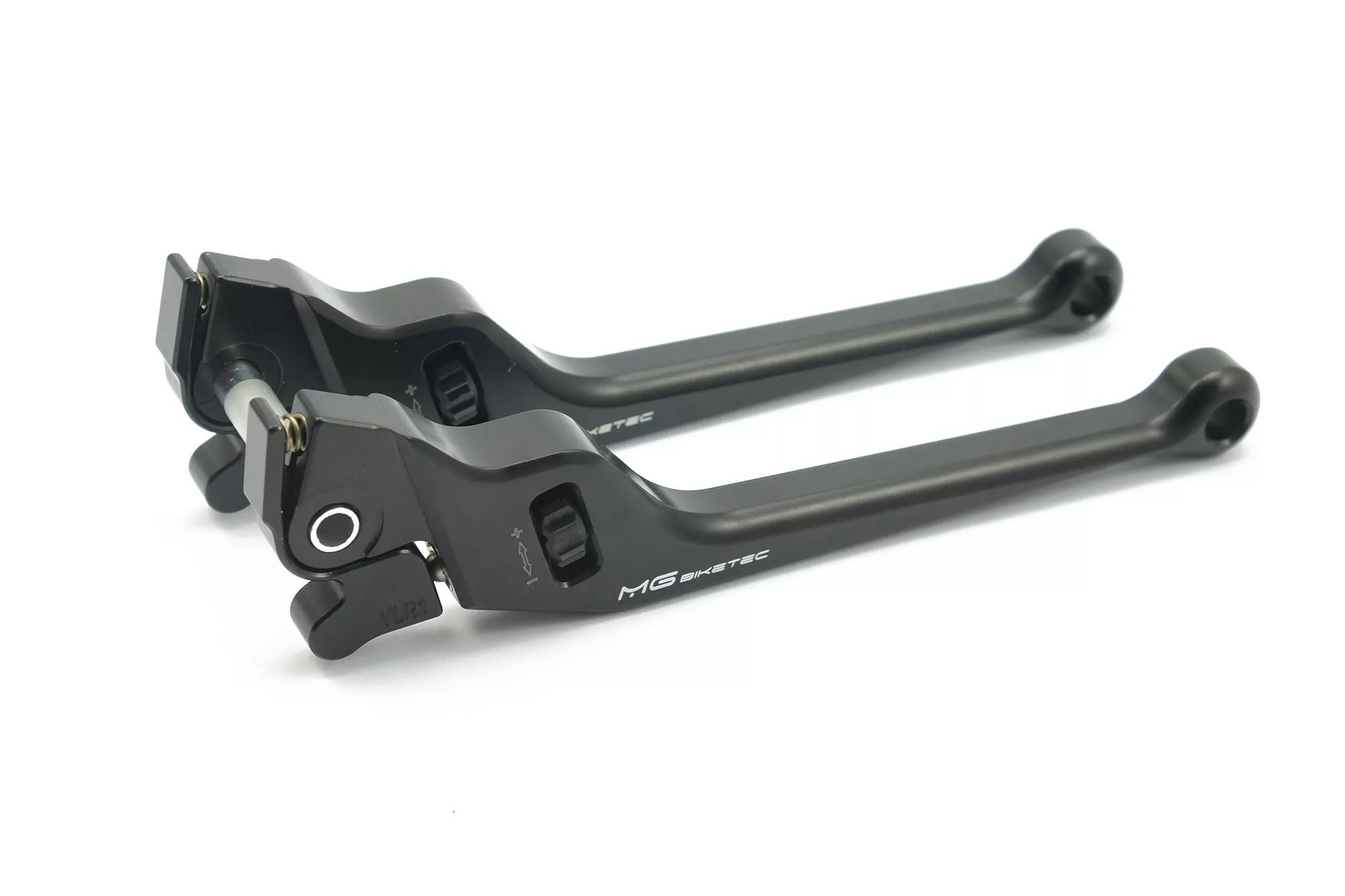 MG Biketec Bremshebelset 2.0 - Bremshebel Set - Lang mit ABE, gültig in D - A - CH für Vespa GT 125 ab 2003-2007