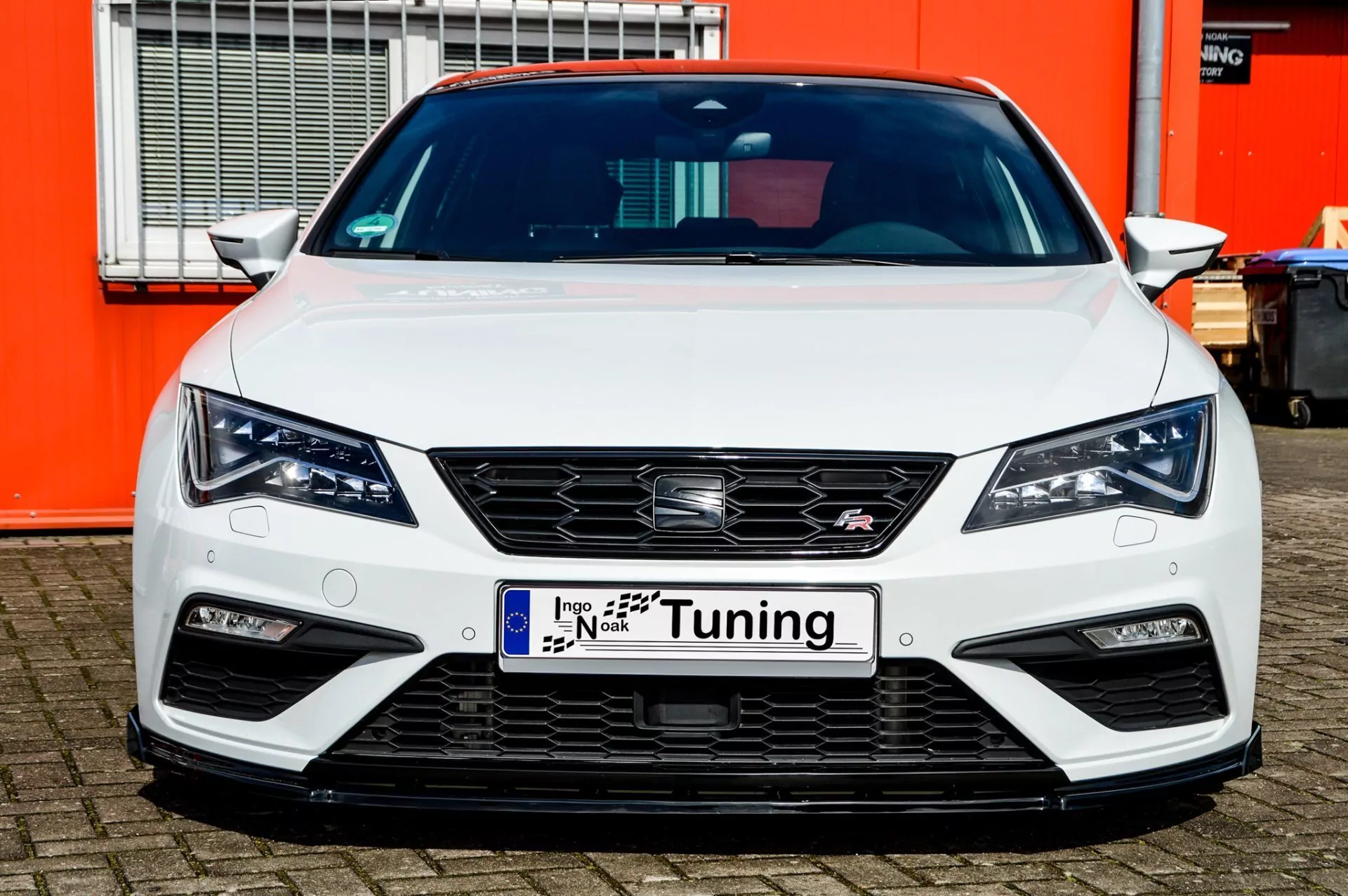 Cup Frontspoilerlippe mit Wing ABS Seat Leon 5F Facelift FR Cupra