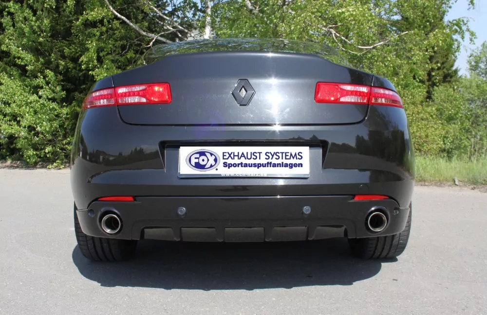 Renault Laguna III Coupe  Endschalldämpfer Ausgang rechts/links - 1x90 Typ 25 rechts/links