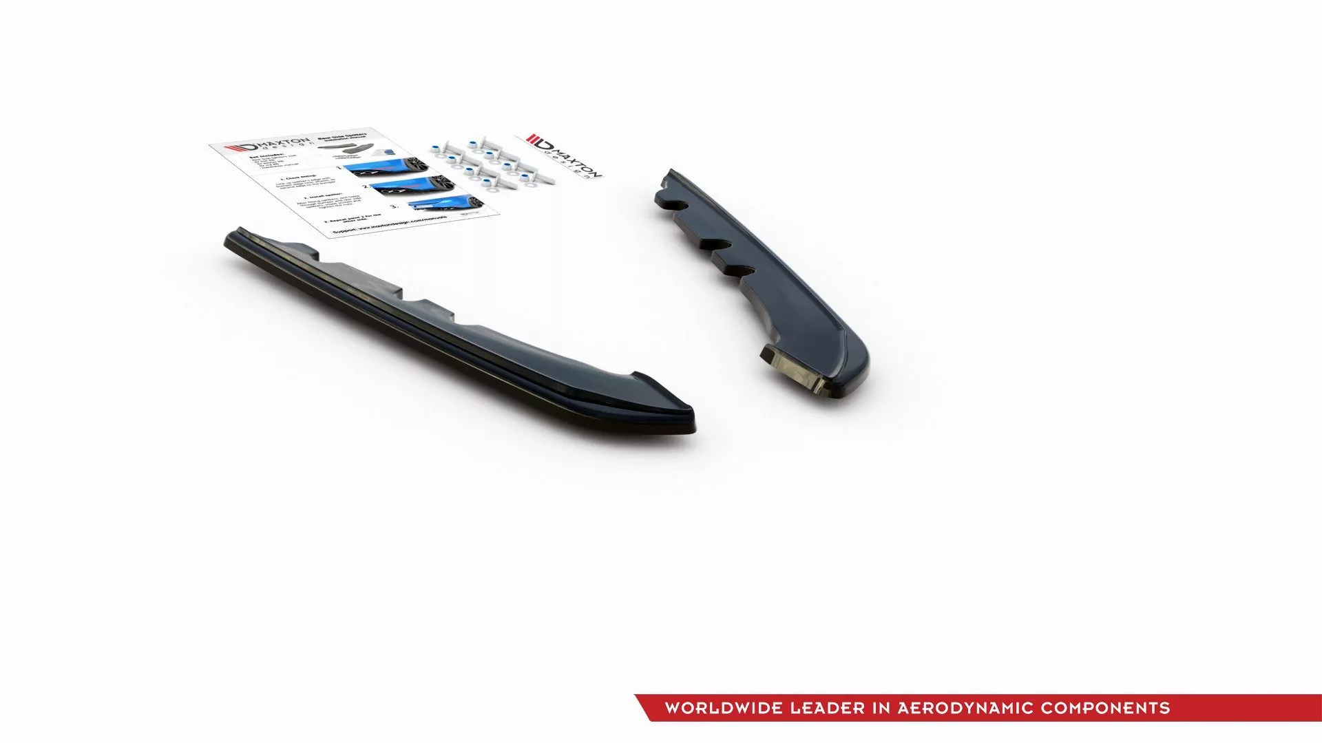 Heck Ansatz Flaps Diffusor Passend Für Diffusor Passend Für BMW 3er E91 FL Schwarz Hochglanz Schwarz Hochglanz