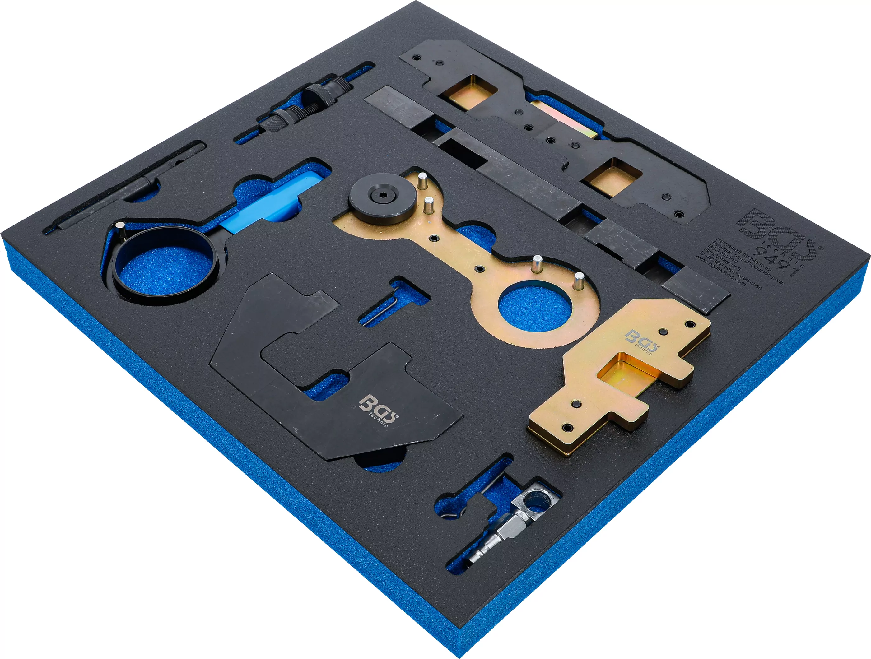 Werkstattwageneinlage 2/3: Motor-Einstellwerkzeug-Satz | für BMW M40, M44, M50, M52, M54, M56