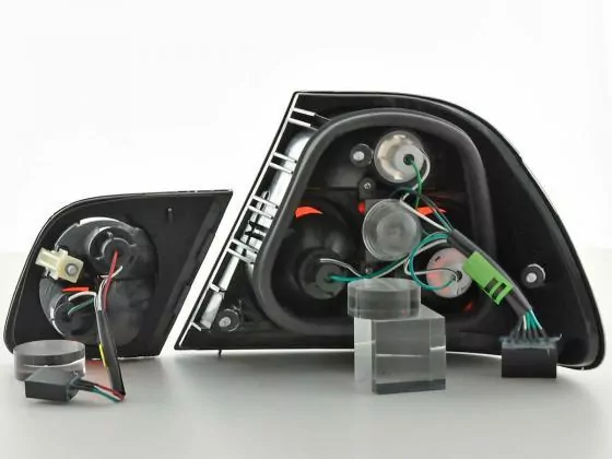 Rückleuchten Set BMW 3er Coupe Typ E46 Bj. 99-02 chrom