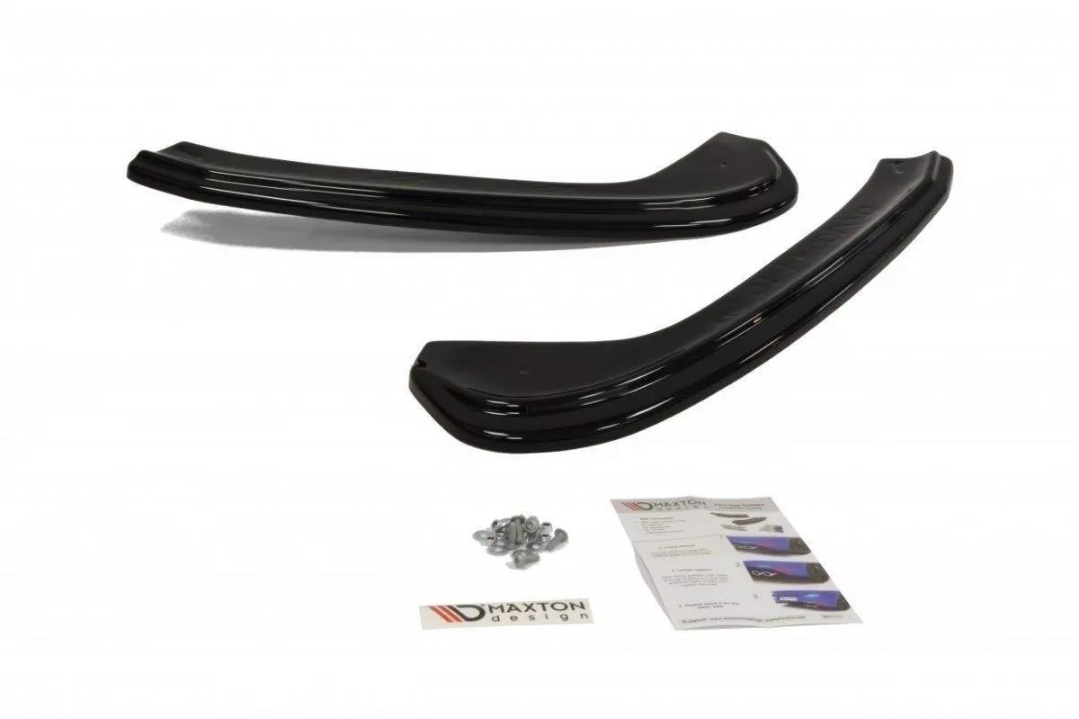 Heck Ansatz Flaps Diffusor Passend Für Diffusor Passend Für MASERATI GRANTURISMO 2007-2011 Schwarz Hochglanz Schwarz Hochglanz