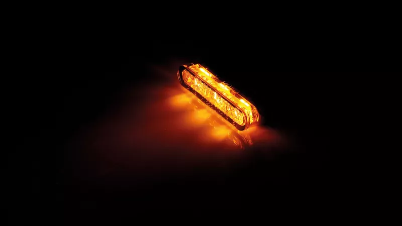 HIGHSIDER pro Star-MX1 Pro Modul LED Rück-, Bremslicht, Blinker Schwarz/Getönt 3in1, E-Geprüft (Paar)