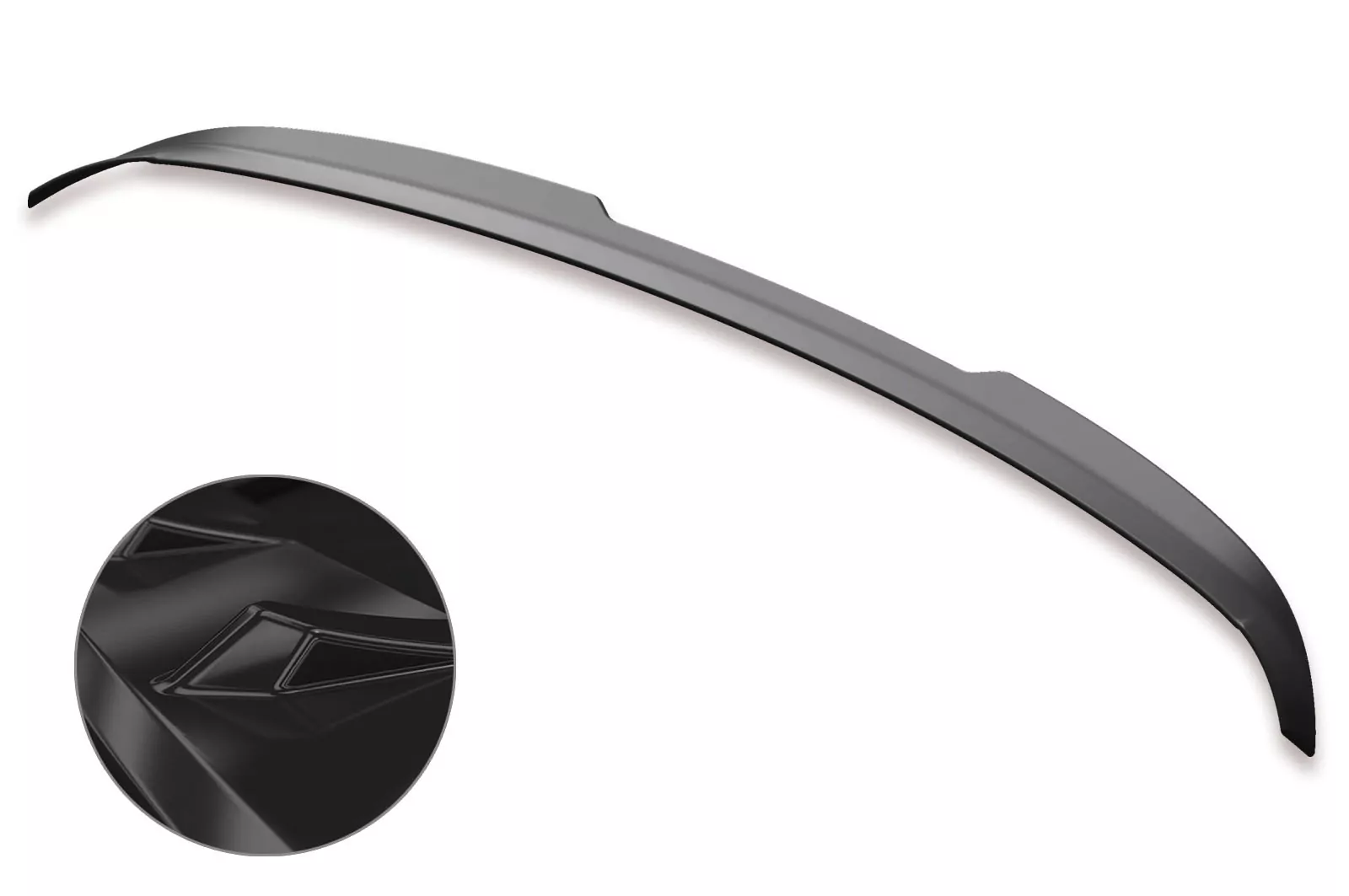 Heckflügel mit ABE für VW Golf 6 Glossy (schwarz hochglanz)