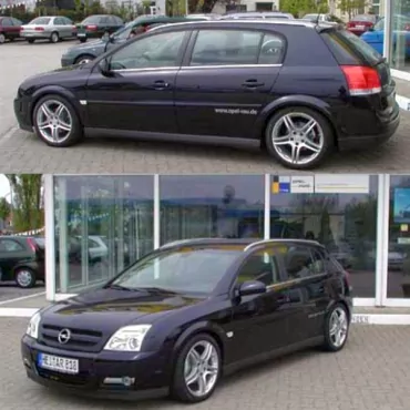 K.A.W. PlusKit Sportfahrwerk für Opel Signum (Z-C/S) ab 05/2003 bis 07/2008