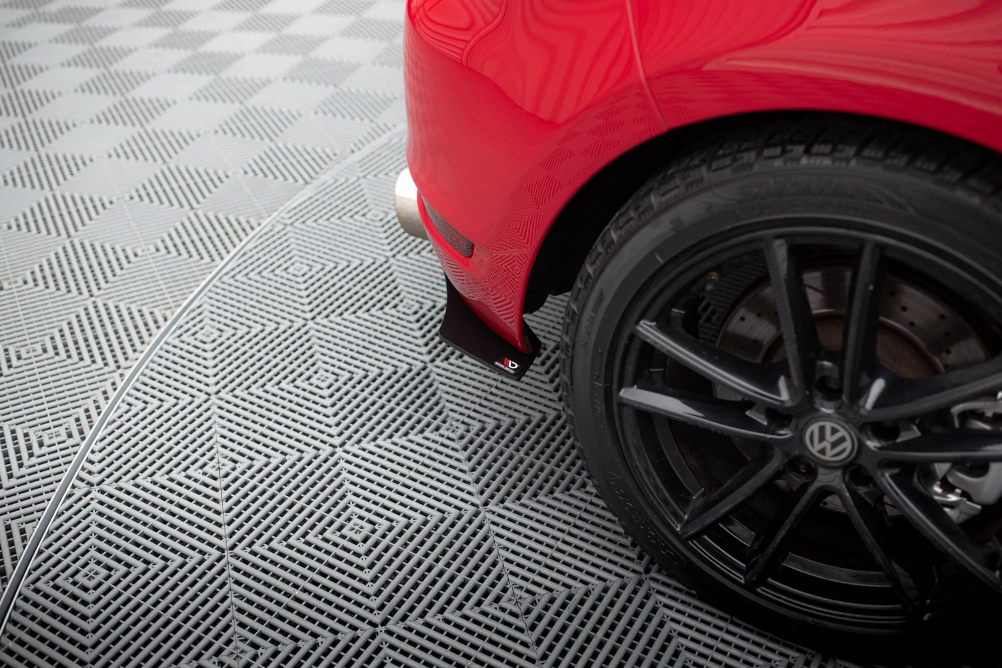 VW GOLF 6 GTI / 35TH Diffusor Heck Ansatz Passend Für Heckschürze Passend Für & Heck Ansatz Flaps Diffusor Passend Für