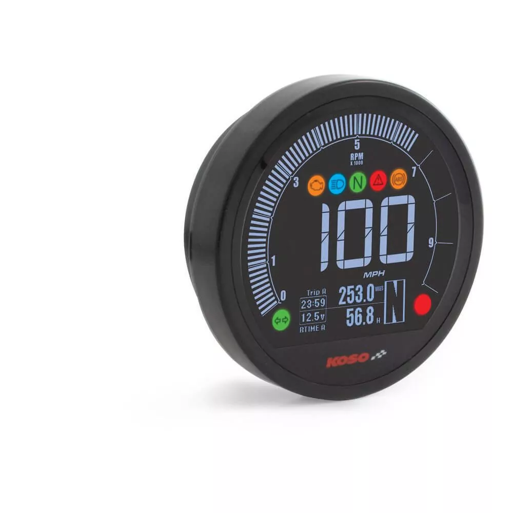 KOSO Drehzahlmesser/Tachometer, plug & play, Bolt R-Spec XVS 950, 22- mit ABE