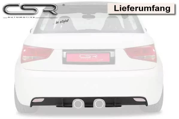 Heckansatz für Audi A1 HA056