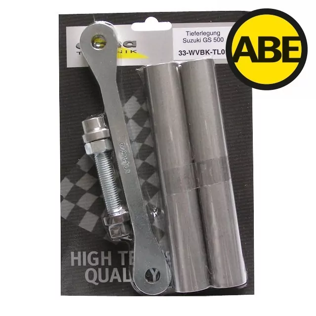 alpha Technik Tieferlegungssatz 30mm Suzuki GS500 Typ WVBK Modelljahr 2001-
