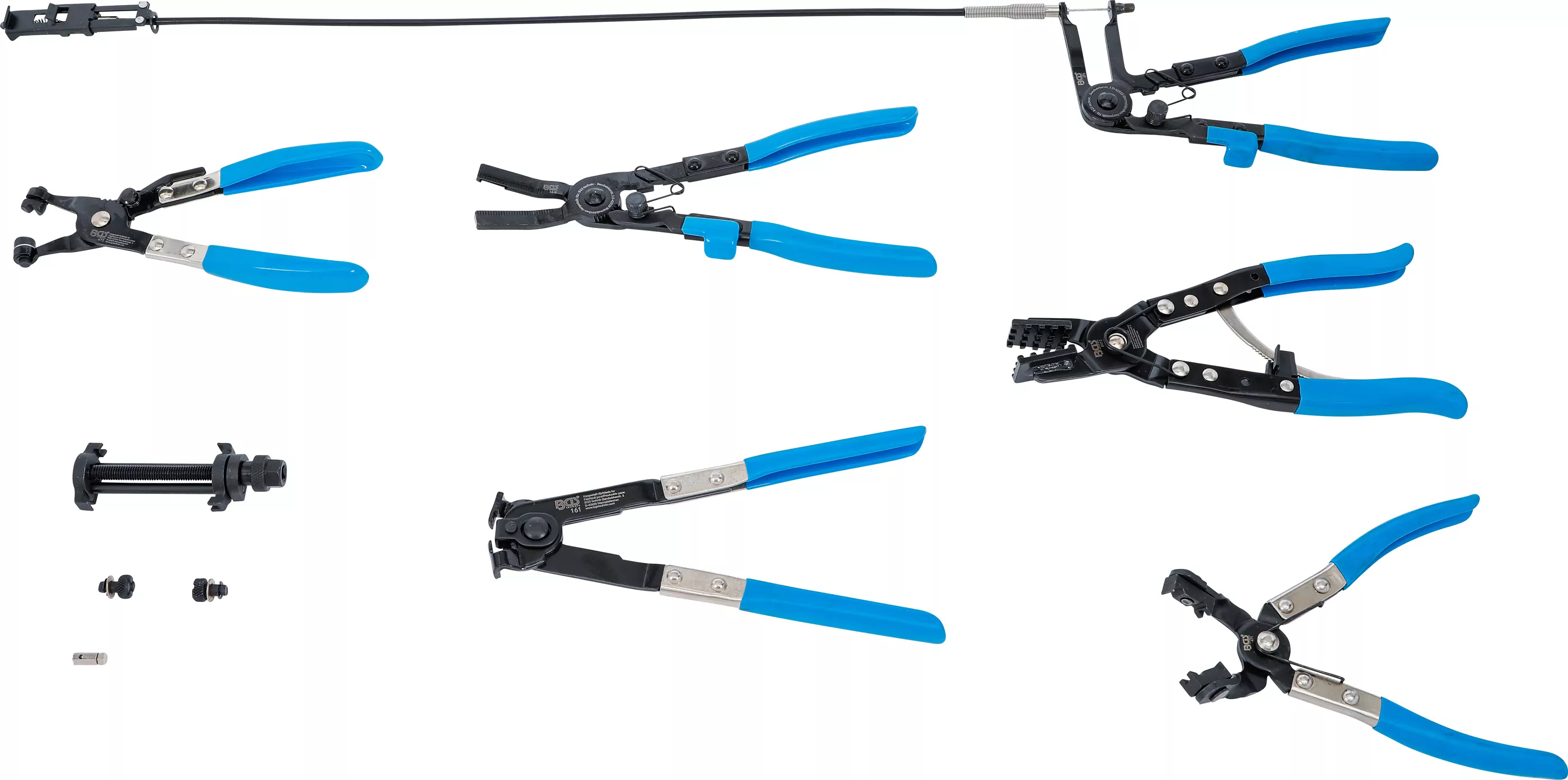 Werkstattwageneinlage 3/3: Schlauchklemmenzangen-Satz