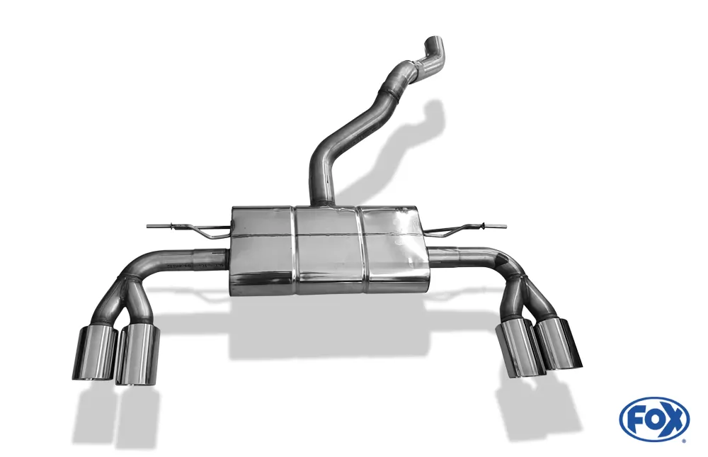 Ford Focus IV ST-Line - starre Hinterachse  Endschalldämpfer Ausgang rechts/links - 2x90 Typ 25 rechts/links