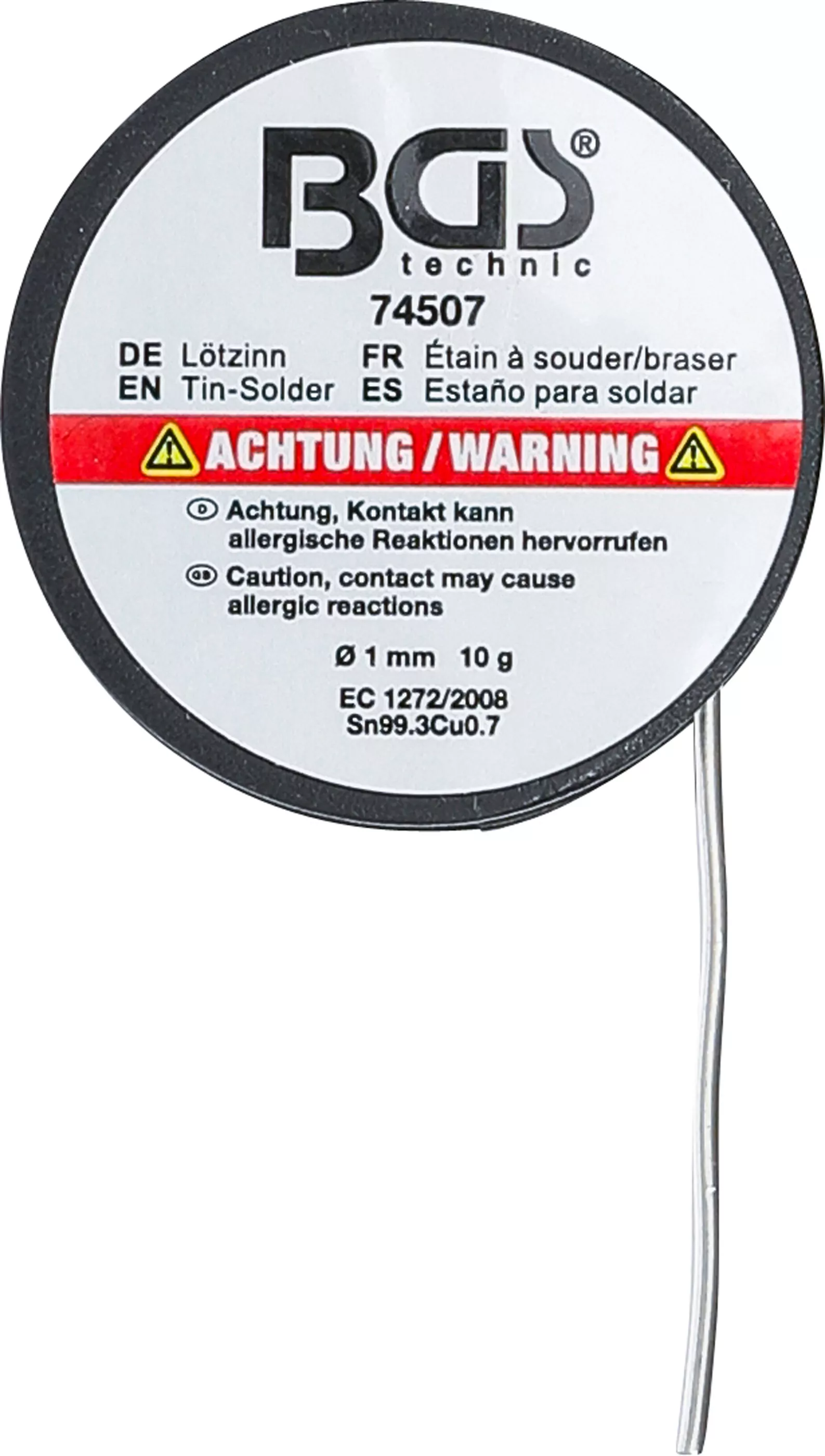 Lötzinn | auf Rolle | bleifrei | Ø 1 mm | 10 g