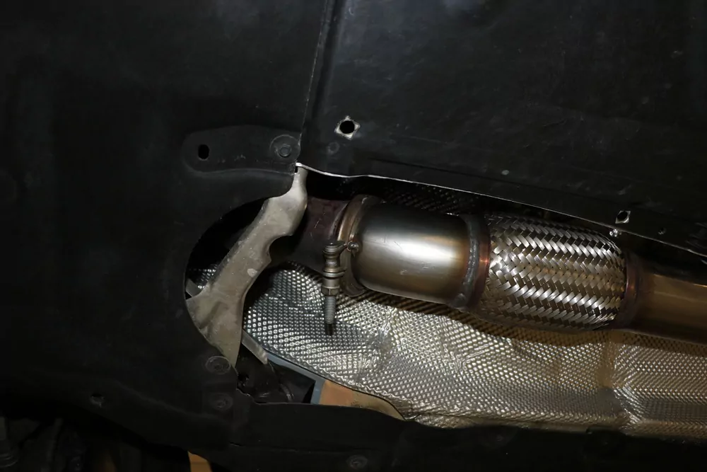 BMW F32/F33/F36 - 435i - M-Paket Vorschalldämpfer inkl. Flexstück 2-teilig