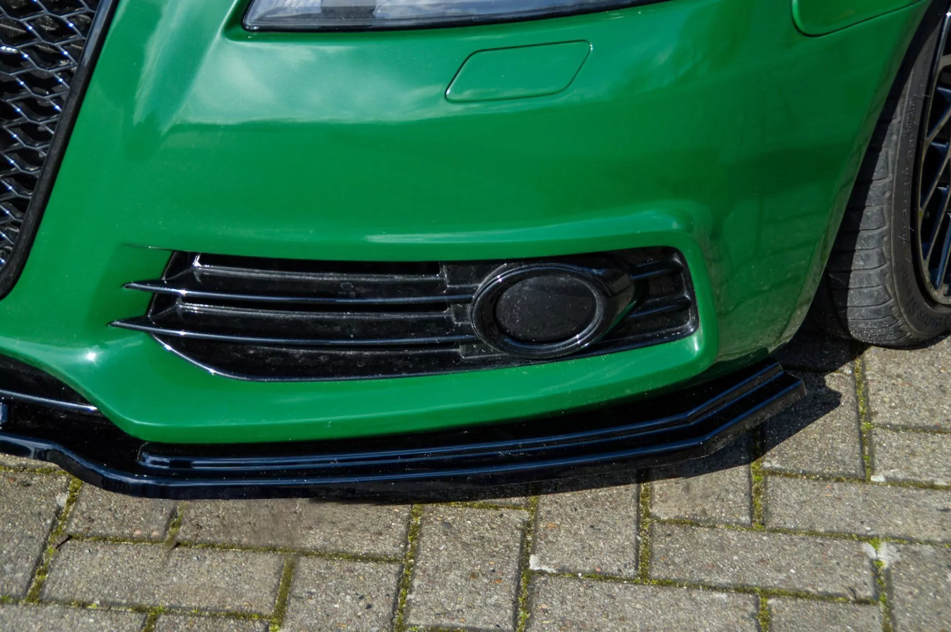 Cup Frontspoilerlippe für Audi A3 8P S-Line Facelift Bj. 2008-2012