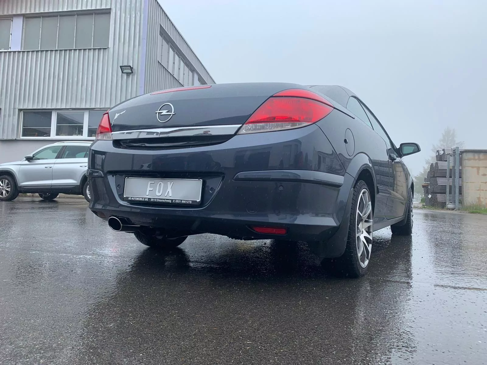 Ford Focus IV ST Endschalldämpfer Ausgang rechts/links ab OPF - 1x100 Typ 25 rechts/links schwarz emalliert