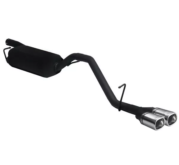 Ulter Sportauspuff für Ford Focus C-Max 2004-2010 - 2 Endrohre Rechteckig 80×65