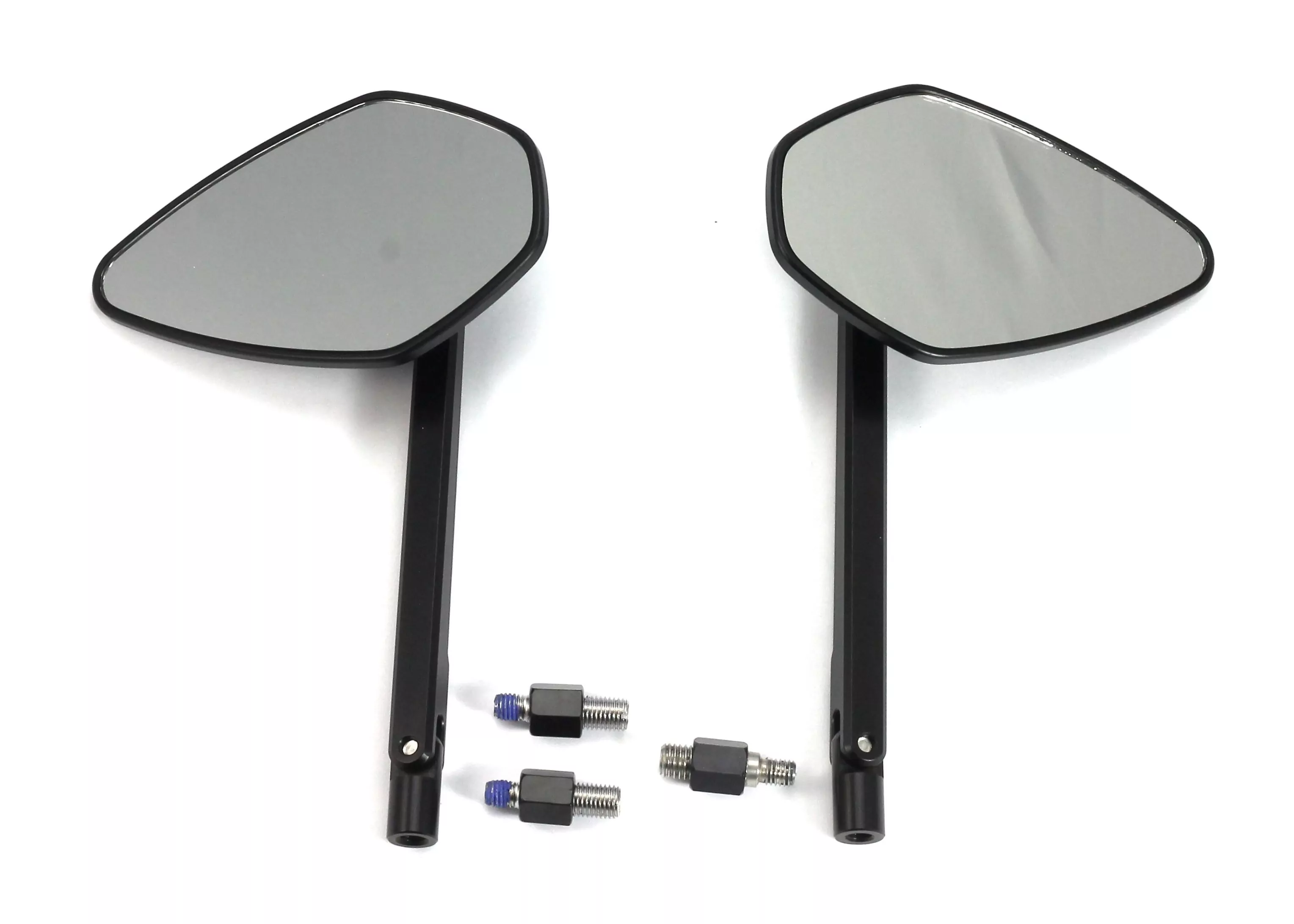 MG Biketec Spiegel Set für M10 x 1,5 mm Gewinde für BMW F 650 GS ab 2008