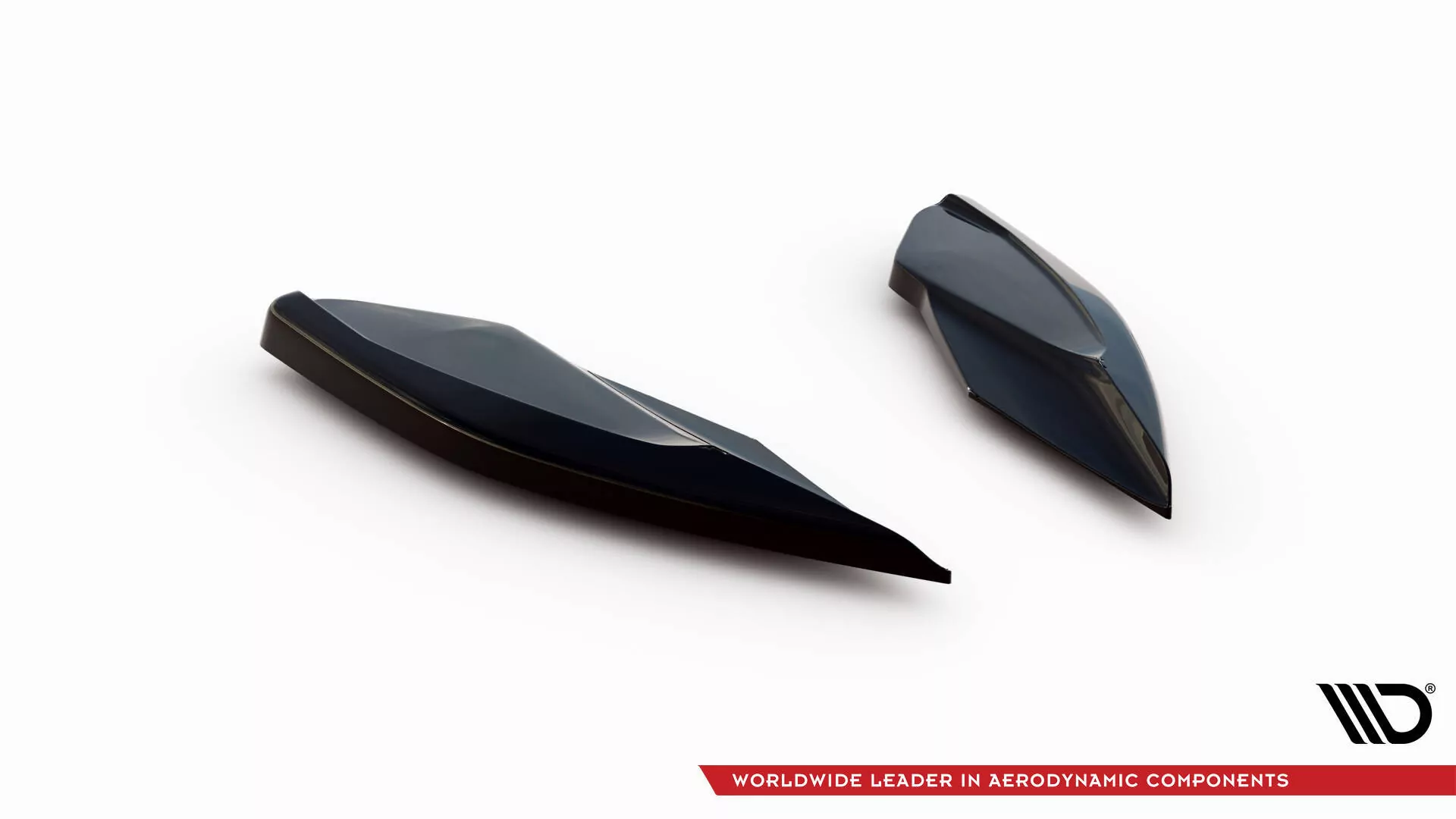 Heck Ansatz Flaps Diffusor V.2 Für Cupra Leon Hatchback Mk1 Schwarz Hochglanz