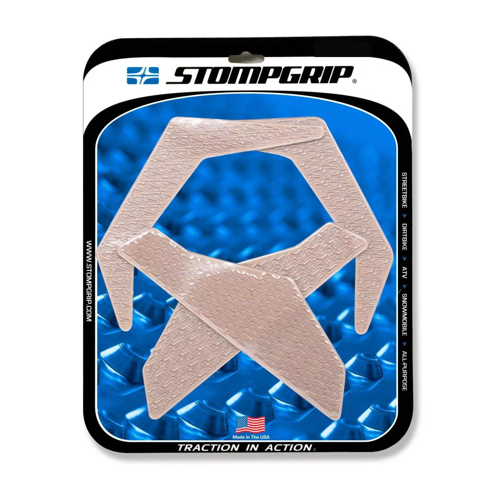 Stompgrip Traction Pad Icon für Suzuki Katana 20-22 Klar