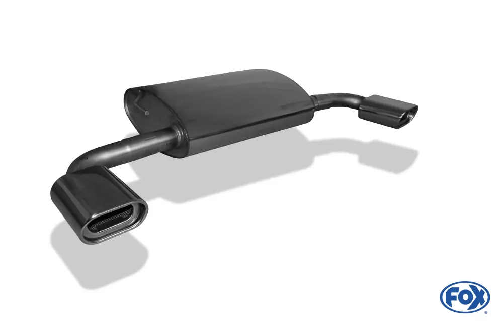 Citroen C-Crosser - Bj. ab 06`  Endschalldämpfer quer Ausgang rechts/links - 135x80 Typ 53 rechts/links