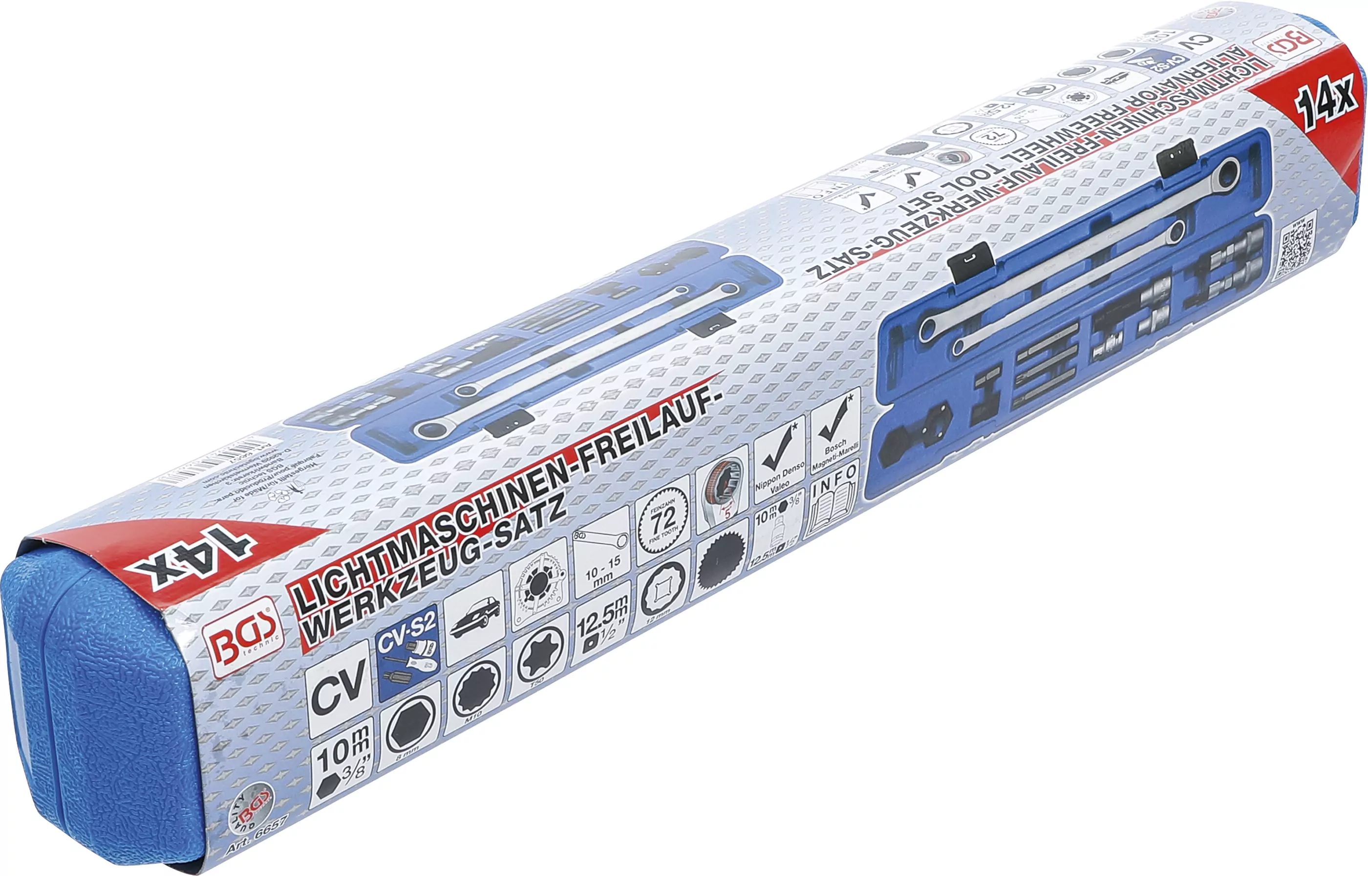 Lichtmaschinen-Freilauf-Werkzeug-Satz | 14-tlg.