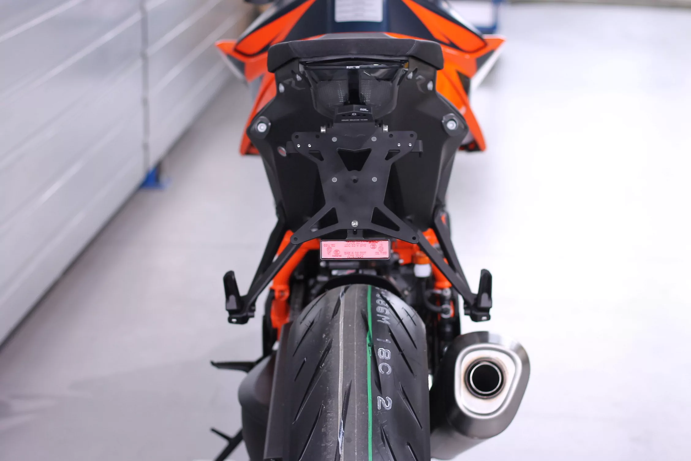Kurzes Heck - Kennzeichenträger - Kennzeichenhalter für KTM 1290 Super Duke R ab 2020