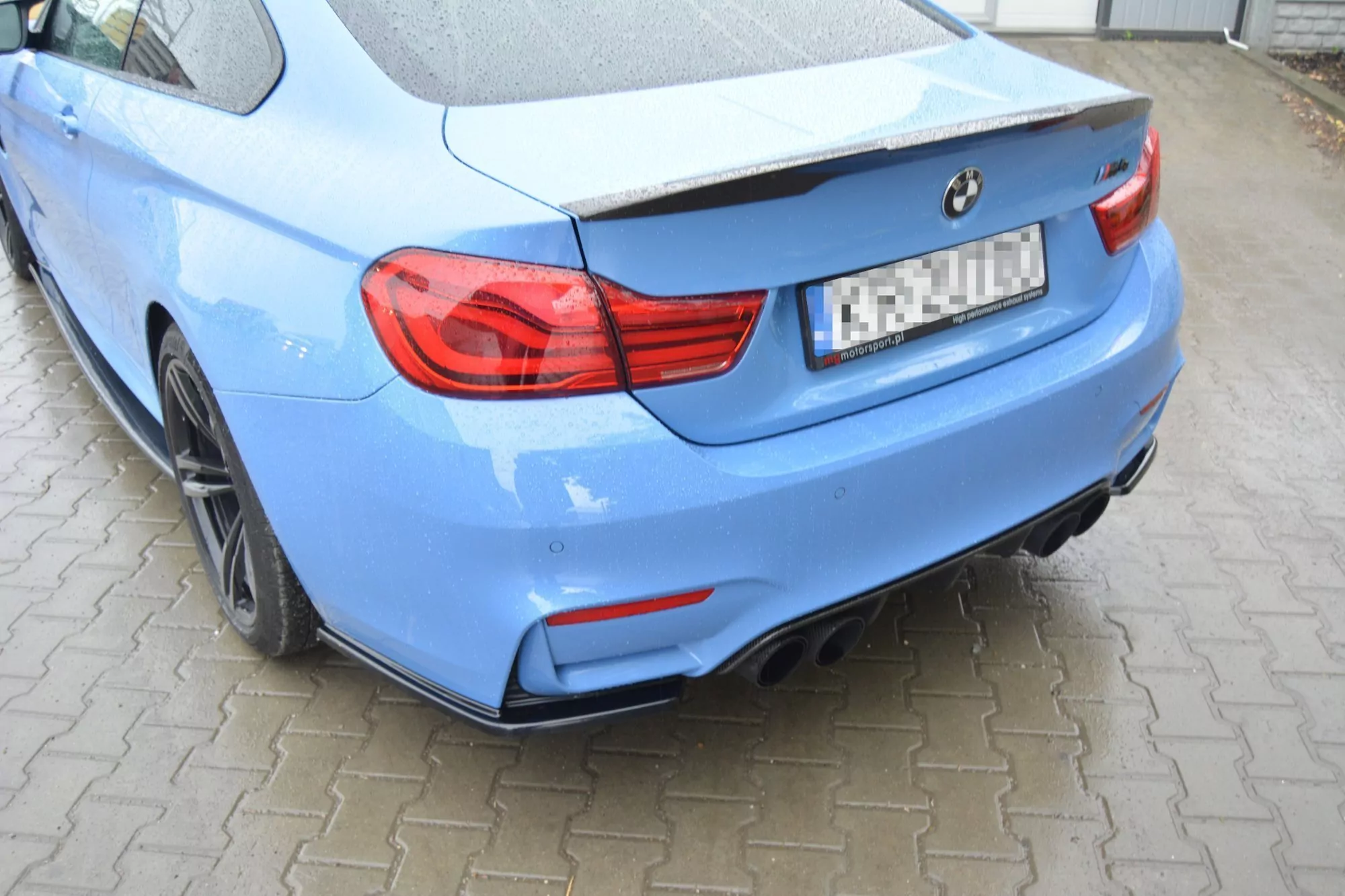Heck Ansatz Flaps Diffusor Passend Für Diffusor Passend Für BMW M4 F82 Schwarz Hochglanz Schwarz Hochglanz