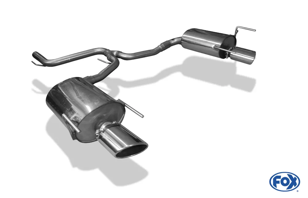 Alfa Romeo 159/ Alfa Romeo 159 Sportwagon  Endschalldämpfer rechts/links - 115x85 Typ 38 rechts/links