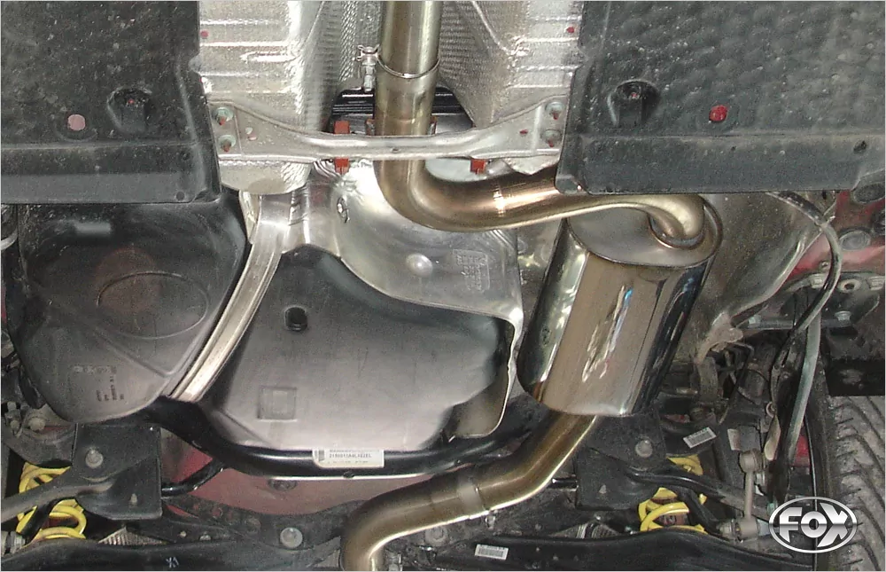 VW Golf VI  Mittelschalldämpfer