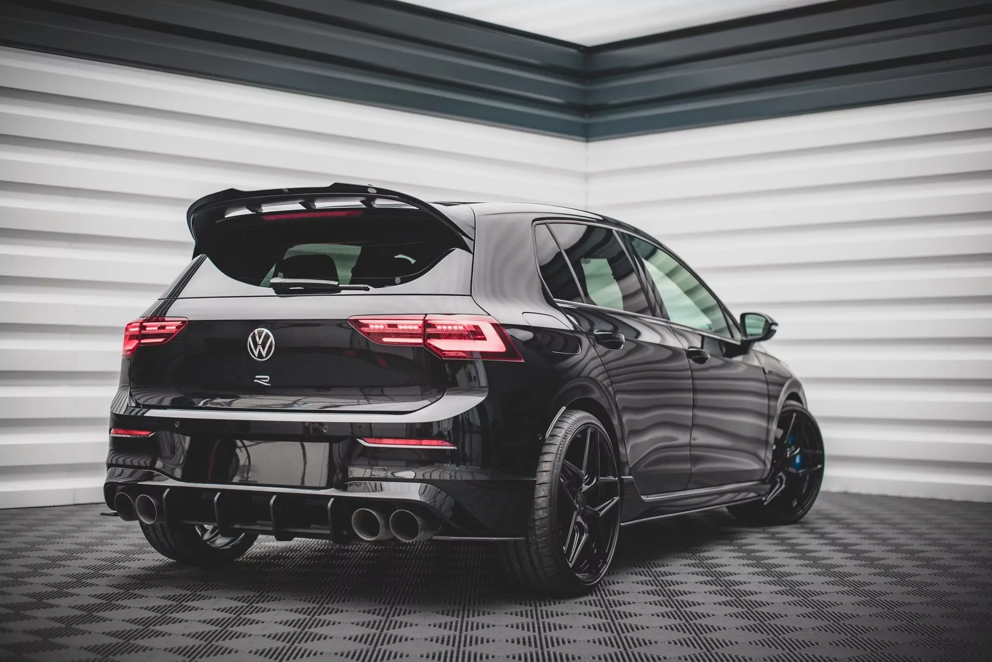 Street Pro Heckschürze Für Volkswagen Golf R Mk8