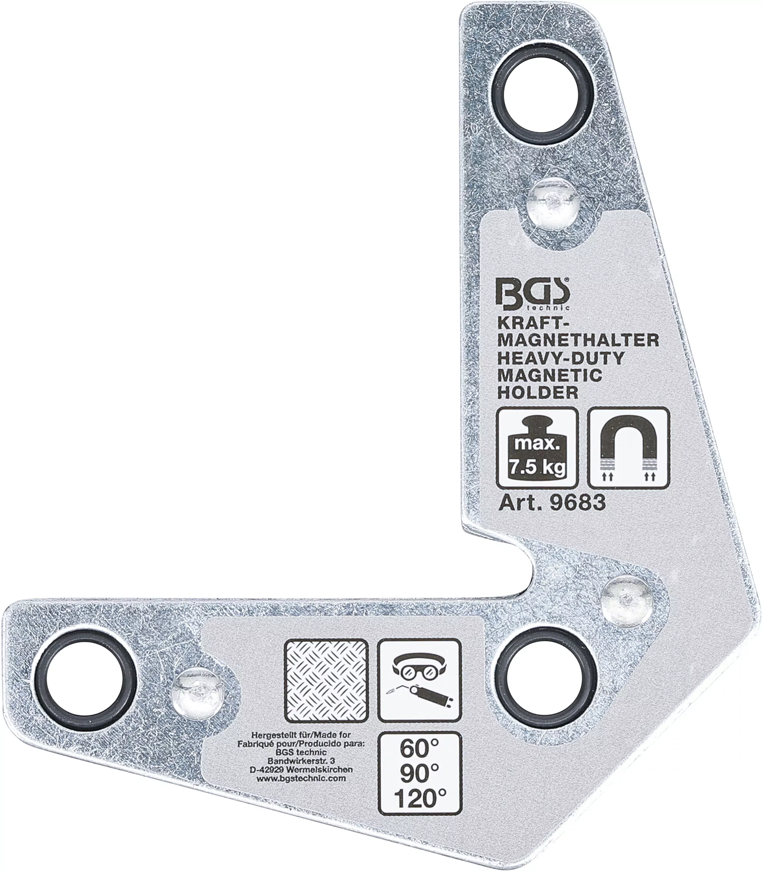 Kraft-Magnethalter | L-Form