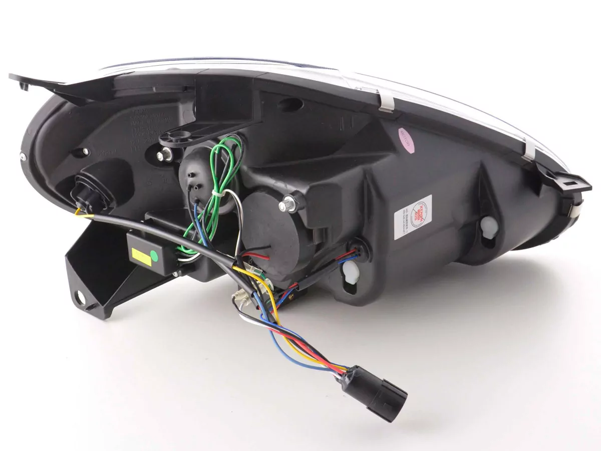 Scheinwerfer Set Daylight LED TFL-Optik Fiat Grande Punto Typ 199 Bj. 08- chrom