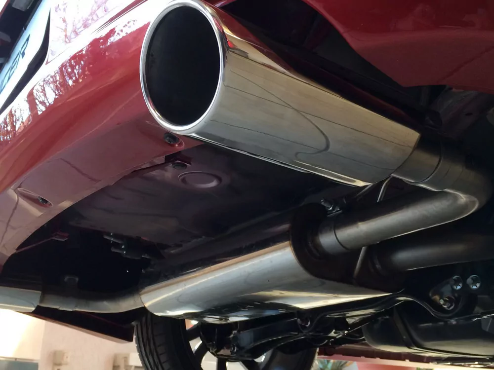 Mitsubishi Lancer CYO Stufenheck/ Sportback Diesel  Endschalldämpfer quer Ausgang rechts/links - 115x85 Typ 32 rechts/links