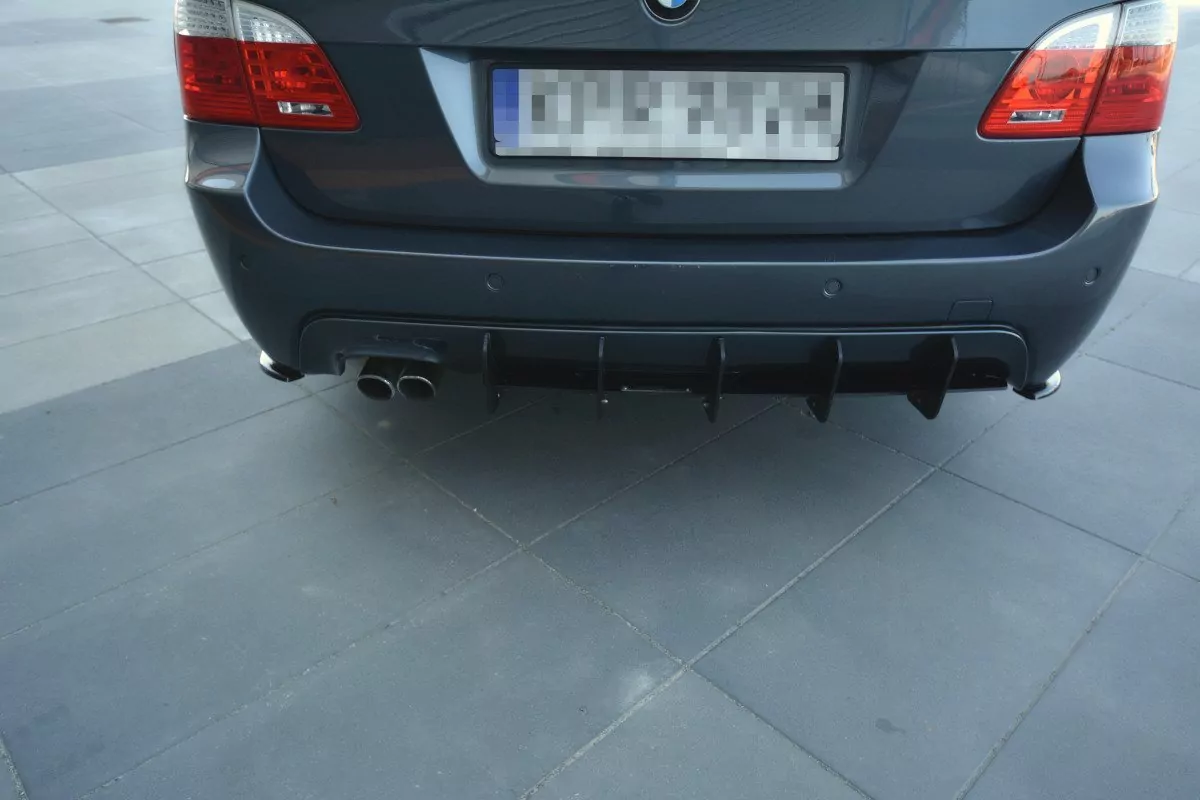 Diffusor Heck Ansatz Passend Für Heckschürze Passend Für BMW 5er E61 (TOURING) WAGON M Paket